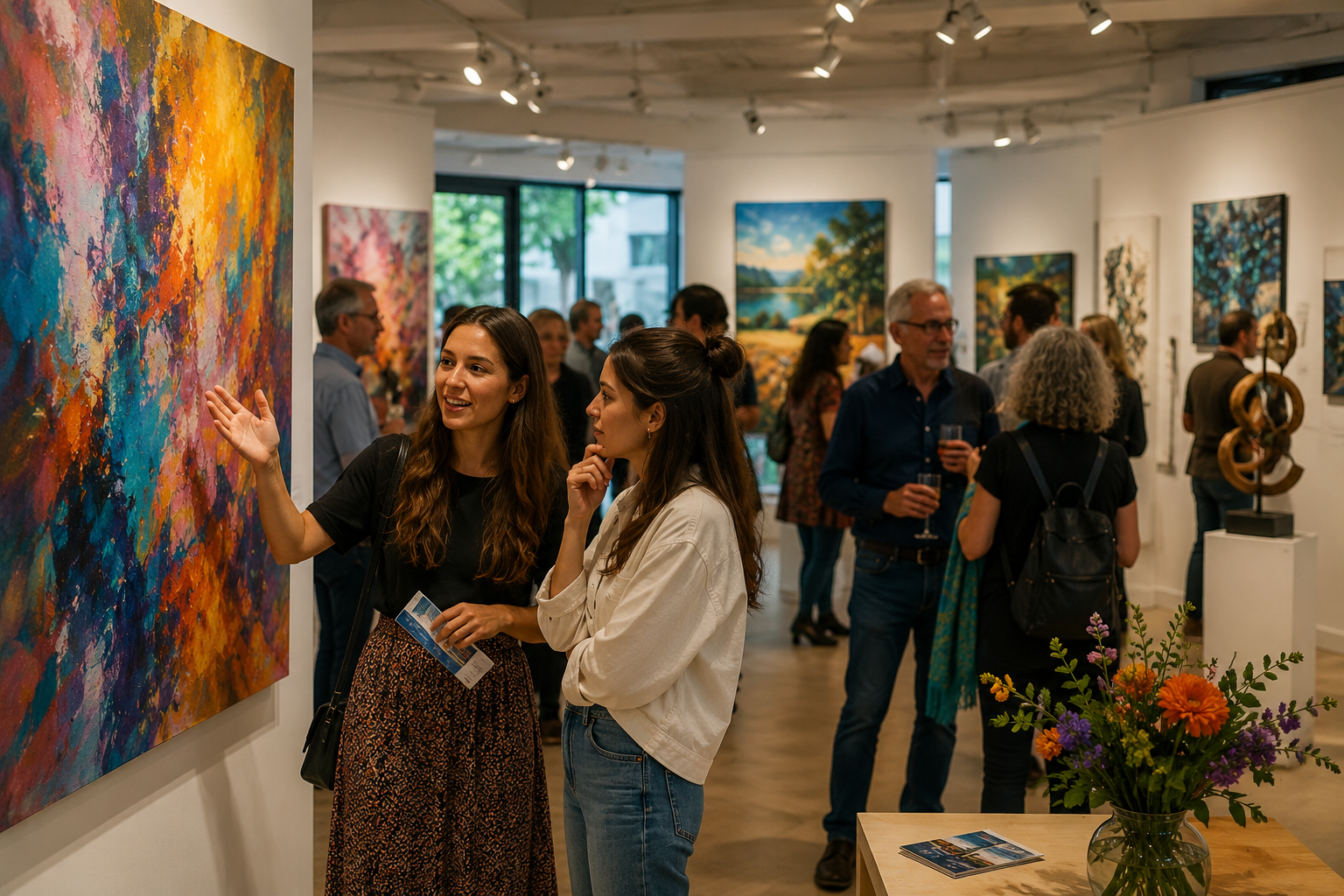 Attending Art Events